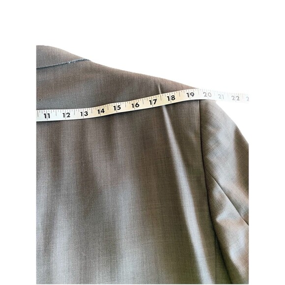 JACK VICTOR Mens 44R Blazer Sport Coat Casual Jacket Two Button Wool Suit - Picture 15 of 16